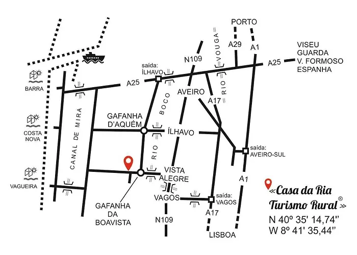 カントリーハウス Casa Da Ria -